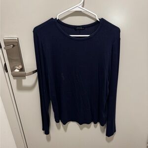 nuuds Deep Navy Ribbed Tshirt